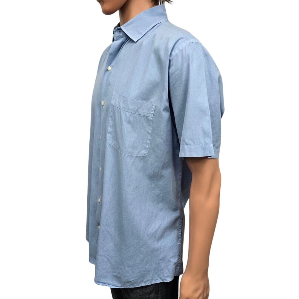 Peter Millar Seaside Washed Solid Sport Shirt Sil… - image 5